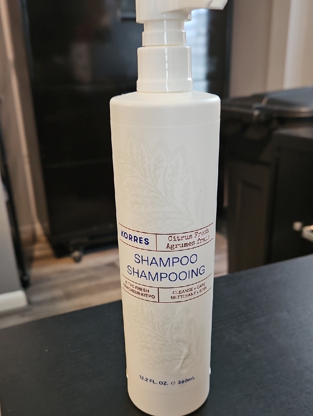 Korres Citrus Fresh Shampoo — White Bottle
